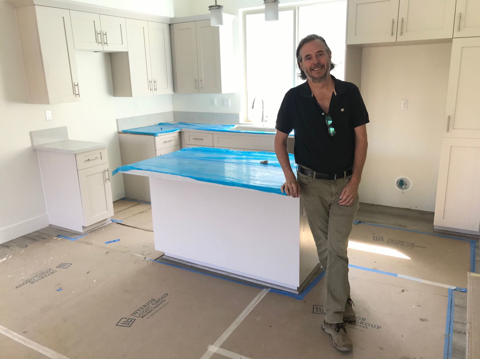 Geoffrey McComic of Vesta Pacific Development at the new Register Square townhomes in downtown Napa.